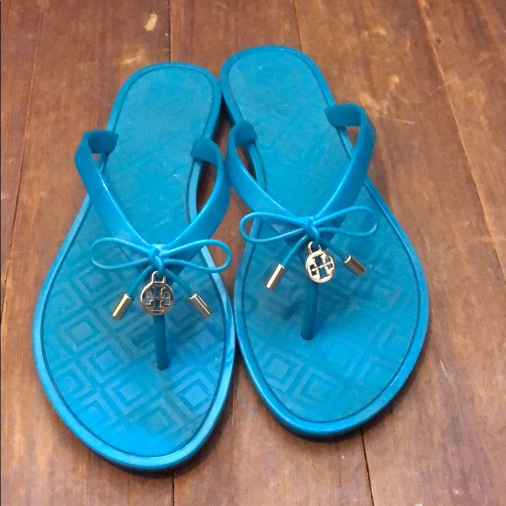 Tory Burch jelly slippers